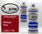 Preview: Volkswagen, Malaga Red, L30C / H5: 400ml Sprühdose + 400ml Klarlack - Set, von ATW Autoteile West.